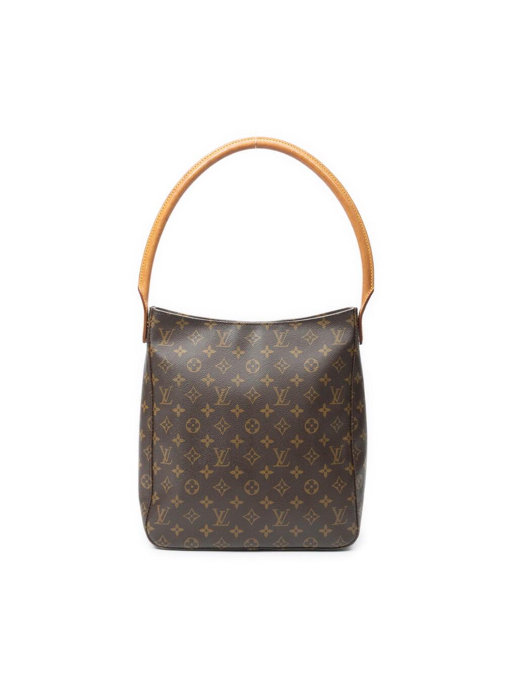 Louis Vuitton Looping Handbag Canvas Gm #342226L98B